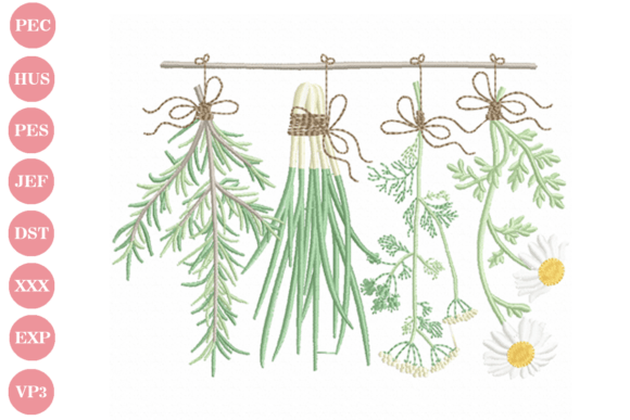 Hanging Herbs Kitchen