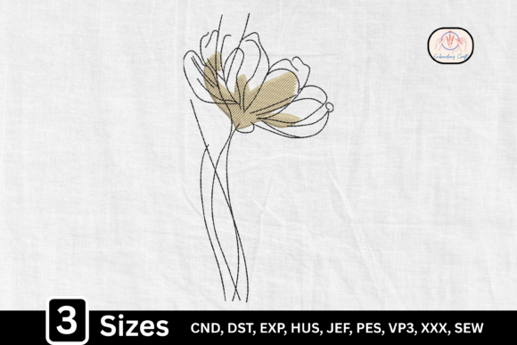 Modern Minimalist Line Art Flower Design Review