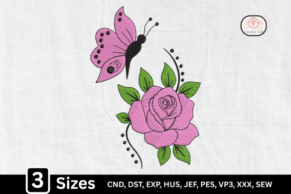 Pink Floral Butterfly Rose: A Designer's Review