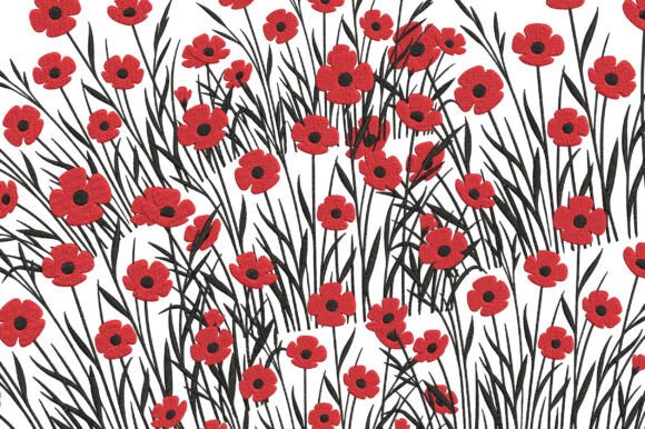 Red Wildflowers Embroidery Design: A Seasonal Seller's Review