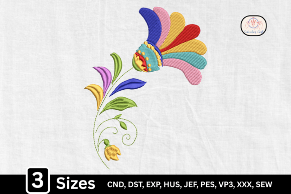 Scandinavian Floral Folk