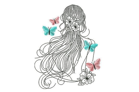 Woman with Flowing Hair: A Designer's Review